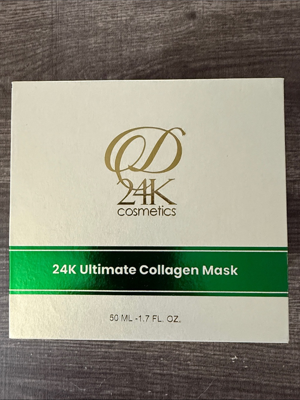 D’OR 24K Cosmetics 24K Ultimate Collagen Mask — Green & Gold